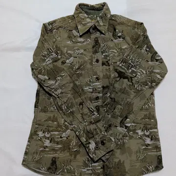 에디 바우어 프린트 플란넬 셔츠 헌팅 패턴