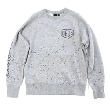 [ DEUS ] 데우스 엑스 마키나 오염 가공 프린트 트레이닝복 0125