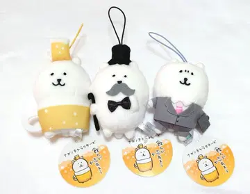 나가노의 곰 나가노 캐릭터 봉제 인형 마스코트 세트 묶음 판매