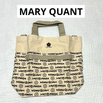 [ 새상품 ] MARY QUANT 토트백 숄더백 3way 마리크와