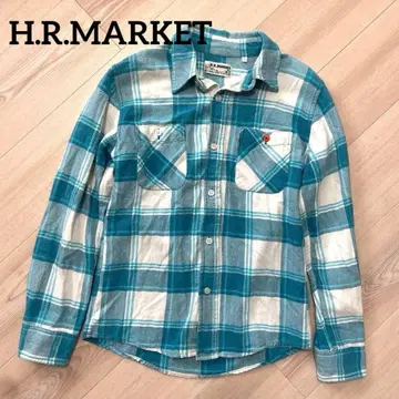 H.R.MARKET 할리우드 런치 마켓 M 2 긴팔 셔츠 체크
