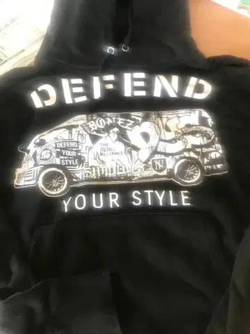 the bonez DEFEND YOUR STYLE 후드티