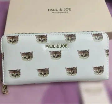 새상품 폴앤조 액세서리와 라운드 지퍼 장지갑 네코 누네트