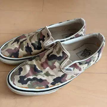 VANS 90s 카모 무늬 슬립온 USA제