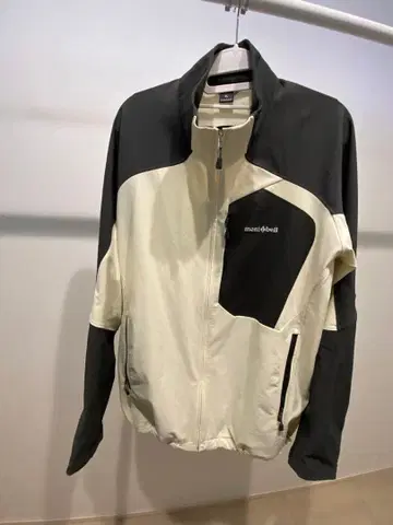 mont-bell XL 자켓 화이트/블랙