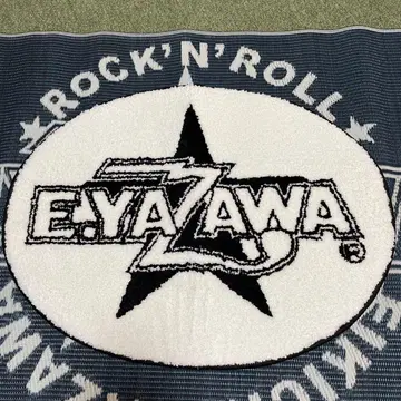 야자와 에이요시 룸매트 (로고 별) 미사용 새상품!