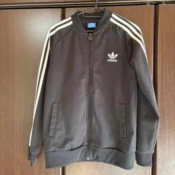 adidas 3선 집업 자켓 블랙