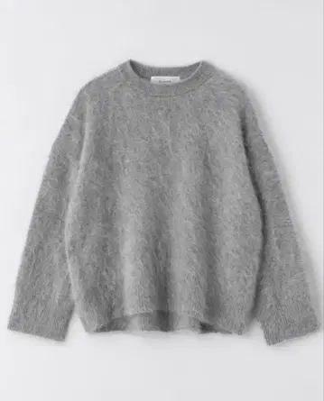 패디힐 퍼 캐시미어 풀오버 라이트 그레이