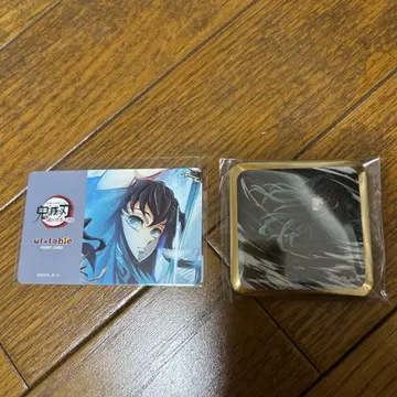 토키토 무이치로 ufotable 즐거운 복권 포인트 카드 캔뱃지 세트