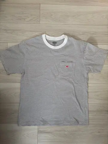 단톤 포켓 부착 T셔츠