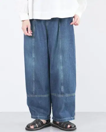 Brocante 브로캔트 별주 토누 팬츠 롱 데님