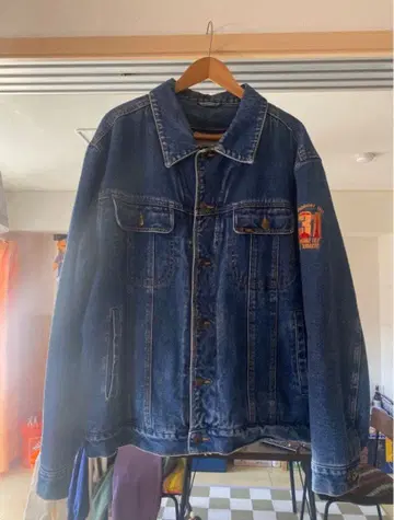 Lee 보아 포함 데님 자켓