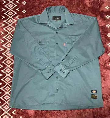 디키즈 x 애비렉스 롱 슬리브 워크 셔츠