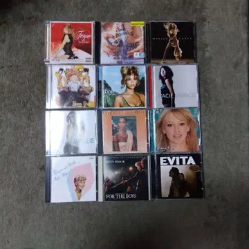 마돈나, 마라이아 칼리, 비욘세 외 여성 보컬 12장 세트