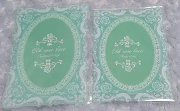 경질 카드 케이스 올드 로즈 레이스 그린 세트