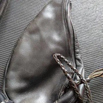 keto 가죽 지퍼 백