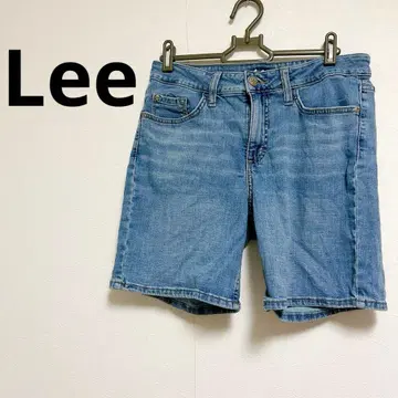 Lee 숏팬츠 라이트 블루 레귤러 핏 여성용