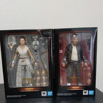 S.H.Figuarts 한 솔로와 레이 (미개봉품) 스타워즈