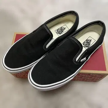 Vans 블랙 슬립온