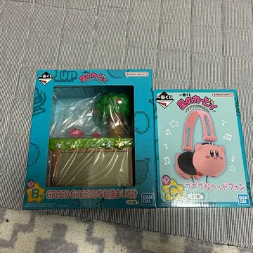 1번 복권 별의 커비 B상 알람 시계 C상 헤드폰 세트