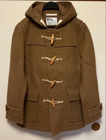 MHL. 브라운 더플 코트 L 사이즈