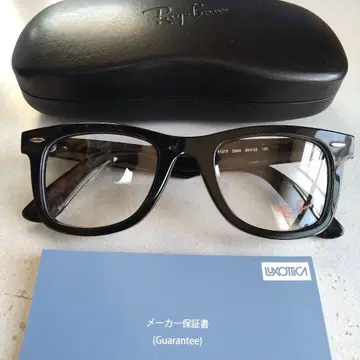 레이밴 웨이페어러 블랙 안경