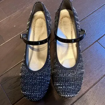 퍼스트컨택트 여성용 펌프스 트위드 23.5