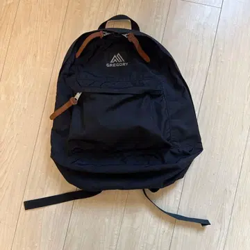 GREGORY 블랙 백팩
