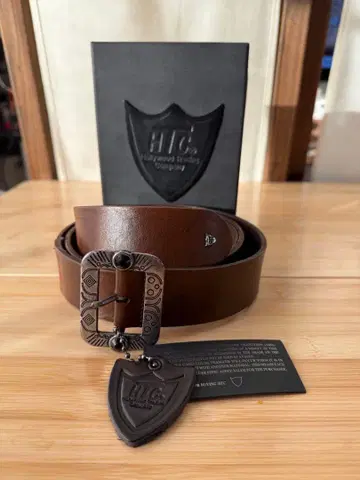 새상품 미사용 블랙스톤 네이티브 버클 브라운 가죽 32/80