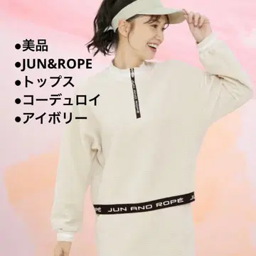 [ 새상품급 ] JUN&ROPE 준앤로페 코듀로이 상의