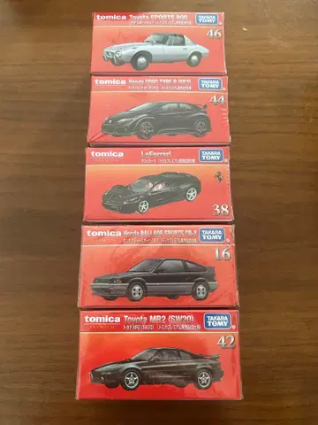 [새상품] 토미카 프리미엄 출시 기념 사양 5개 세트