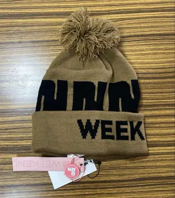 NBB WEEKEND 에비비위크엔드 니트 캡