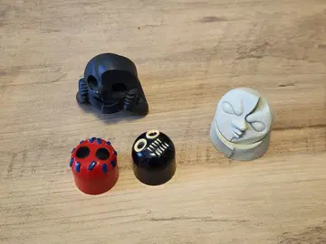 카이요도 캡슐 토이 오카모토 타로 아트 피스 컬렉션 3종 세트