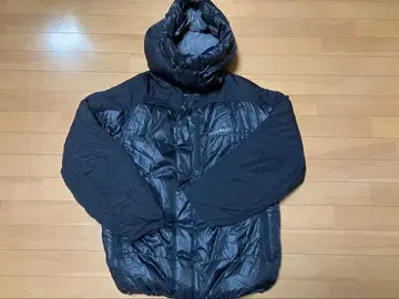 montbell 후드 부착 다운 자켓 L 블랙 벤티스카 다운