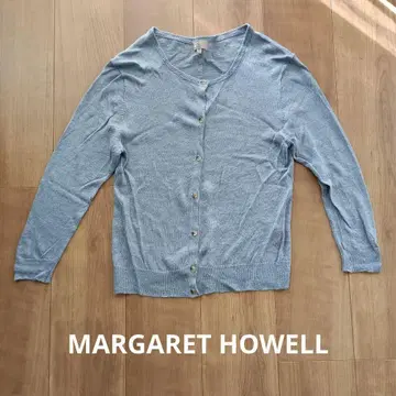 MARGARET HOWELL 린넨 100% 사이즈 III 블루 그레이