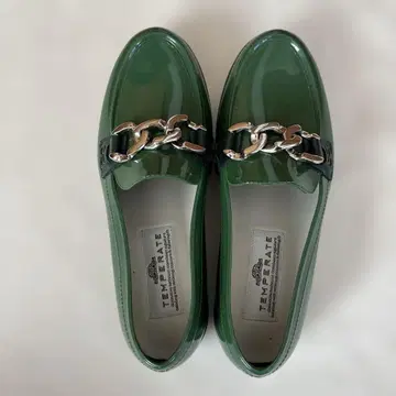 TEMPERATE 레인 슈즈 그린 37