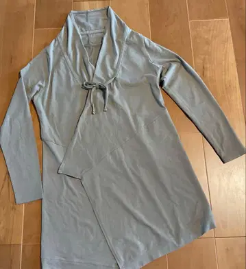 io comme io 그레이 베이지 튜닉 겉옷