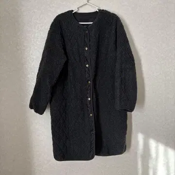 studioCLIP 보아 롱 코트 블랙