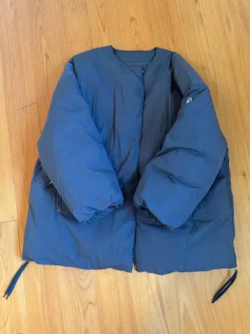 퓨어세신 프렌치 덕 다운 사이드 지퍼 자켓 흑먹색