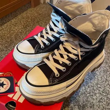 CONVERSE 하이컷 스니커즈 블랙