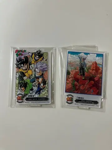 제일복권 드래곤볼 40th 아크릴 스탠드 2세트