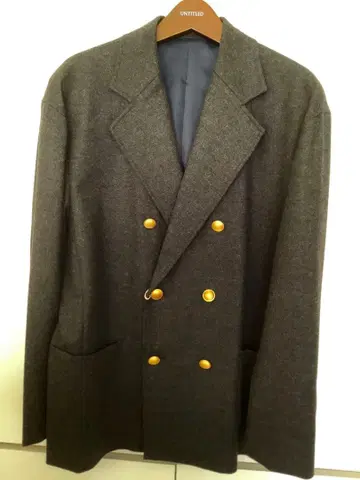 [ 미사용 ] F.McGREGOR 차콜 더블 브레스트 자켓 38