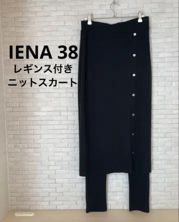 ENA 이에나 랩 스타일 스커트 팬츠