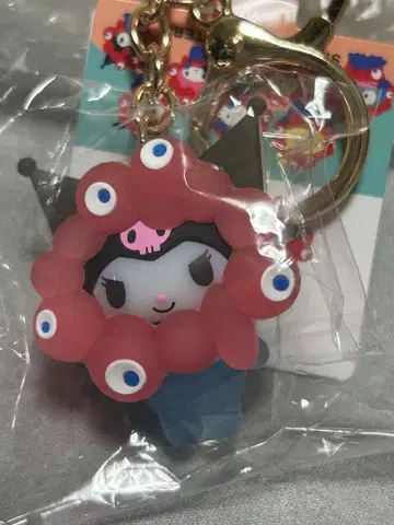 산리오 미야쿠미야쿠 쿠로미 입체 마스코트 키링 EXPO2025