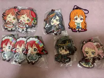 러브 라이브 니지가사키 학원 스쿨 아이돌 동호회 러버 스트랩 묶음 판매