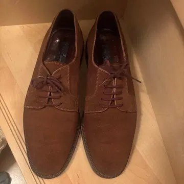 이탈리아제 스웨이드 비즈니스 슈즈 26cm