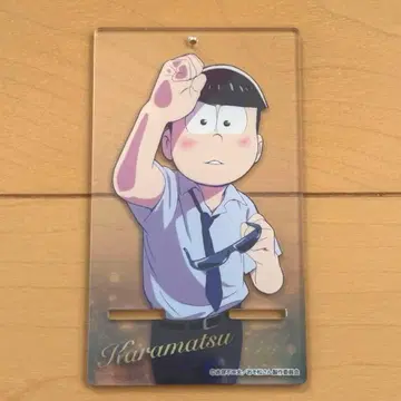 오소마츠 6쌍둥이 벽치기 스마트폰 스탠드 카라마츠