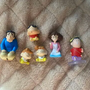 짱구는 못말려(크레용 신짱) 피규어 6체 세트 반성 중이야