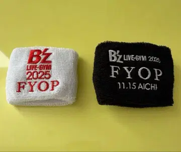 B'z LIVE-GYM 2025 FYOP 리스트 밴드 세트