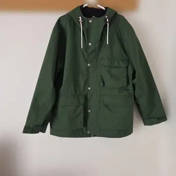 WARKMAN/다크 그린 마운틴 후드티 LL